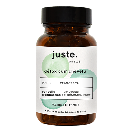 complément alimentaire cheveux - nos cures personnalisées 6 Détox cuir chevelu